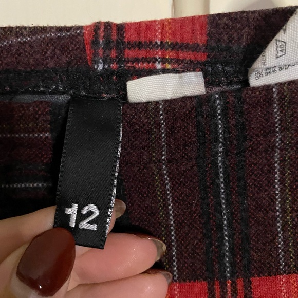 Divided plaid leggings - Picture 4 of 4